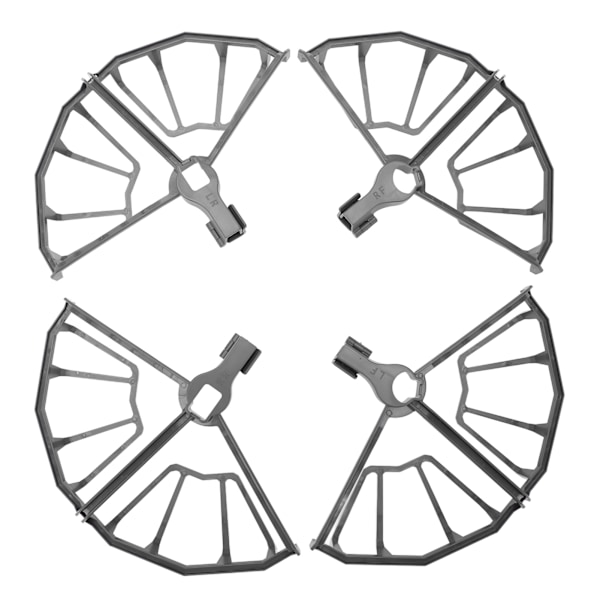 4 stk Propellerbeskyttelse Semi-lukket Professionel RC Propellerbeskytter til Mavic 2 Pro Grå