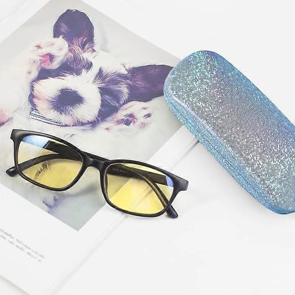 Unisex Hard Shell Eyeglass Case, Protective Case For Glasses