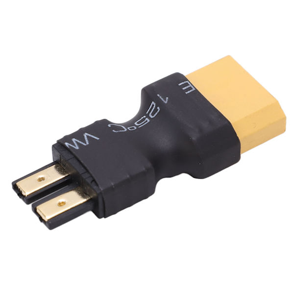 XT90 uros-adapter Turvallinen kestävä kumiplastista kuparia Vahva yhteensopivuus RC naaras-uros-adapter RC-autolle ja -veneelle