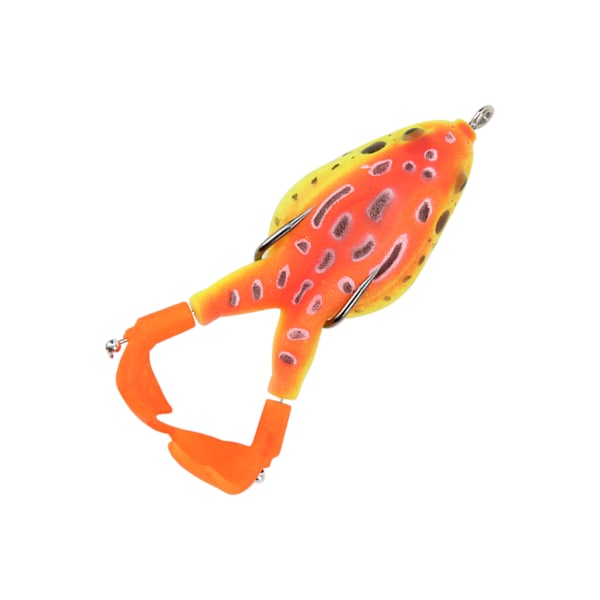 Dobbelpropellfrosk Lokker Fleksibel Tykk Holdbar Kunstig Simulering Fiske Agns 9#