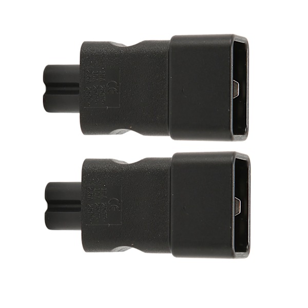 2 st IEC320 C20 till IEC320 C7 Strömadapter Plug and Play Förstärkt C20 till C7 Strömadapter för UPS PDU Server
