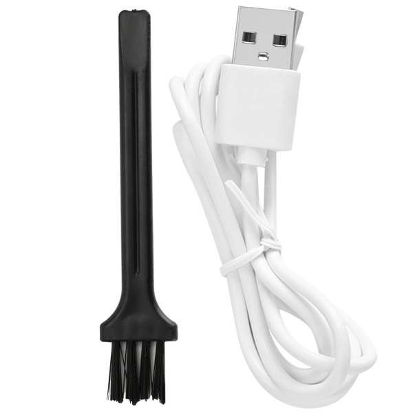 Smart USB genopladelig elektrisk neglefil - sort (1 stk)