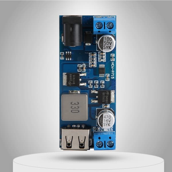 XH M249 Spenningsnedtrappingsmodul 9~36VDC til 5VDC 6A Strømomformermodul