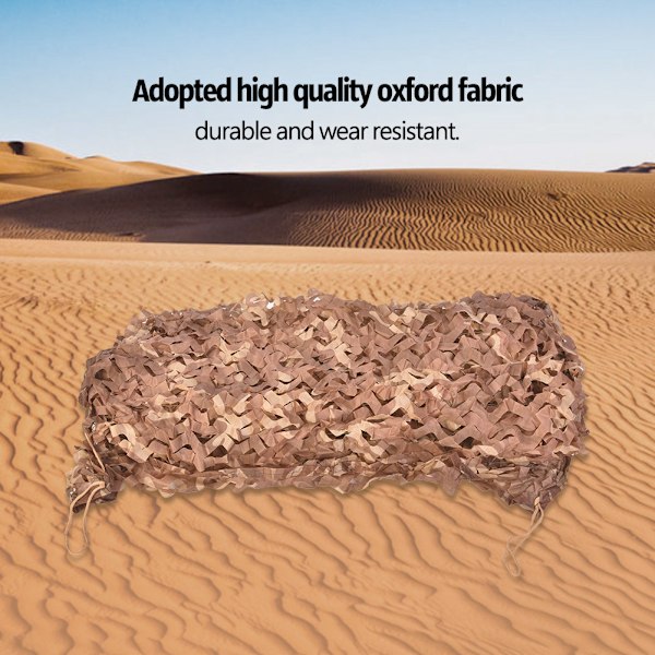 Army Desert Camouflage Nät Jakt Shooting Fiske Shelter Hide Nät