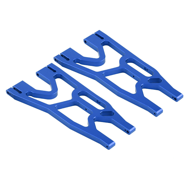 Aluminiumlegering främre bakre nedre upphängningsarm för Traxxas X MAXX 1/5 RC bil (mörkblå)