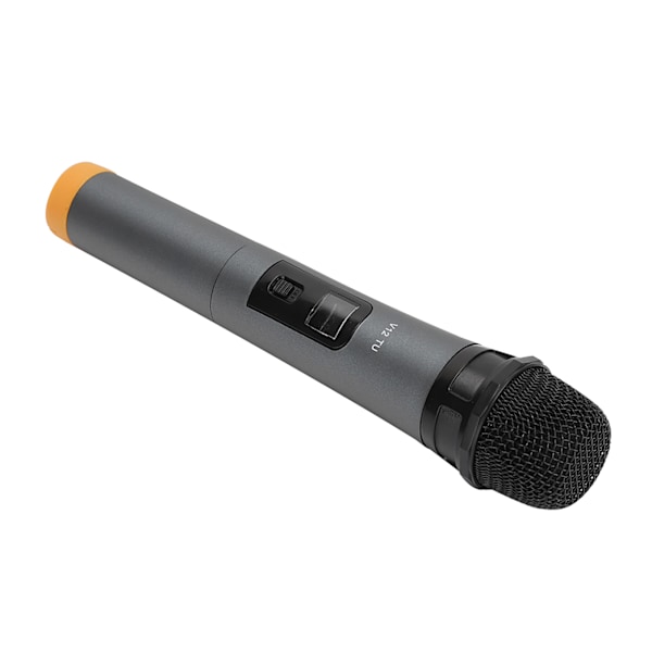 Trådløs mikrofon håndholdt mikrofon med mottaker for karaoke tale høyttaler