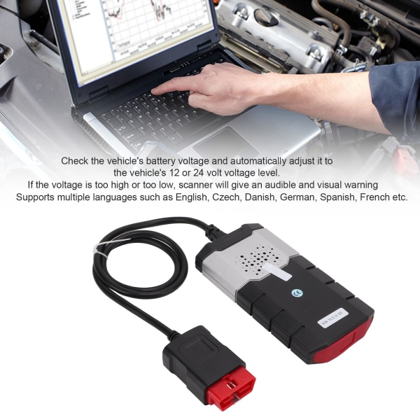 OBD2 diagnostisk skanner for DS150 V9 Ny VCI 150E TCS feilkodeleser flerspråklig for bilens elektroniske styresystem