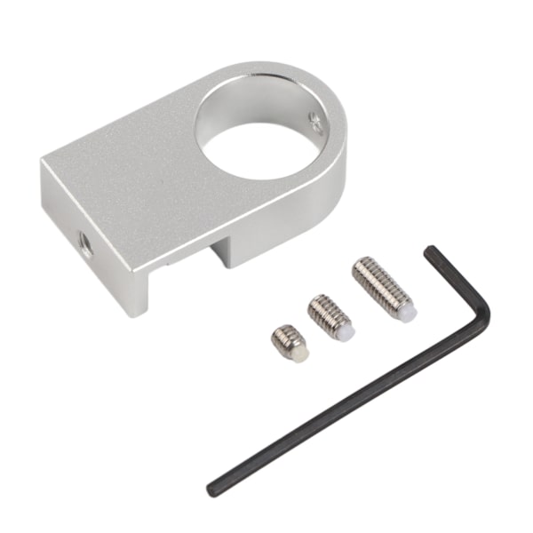 Akvariumsslangklämma för att förhindra överflöd, aluminiumlegering, fiskdammvatteninlopp och utloppsrör, fixering, klämma L