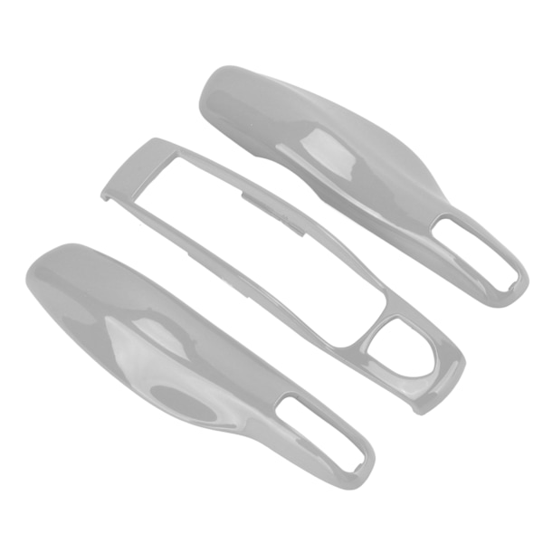 Nøglefob Cover Shell Beskytter Bil Modificering Udskiftning til Panamera Cayenne MACAN Boxster Cayman 911 718 Grå