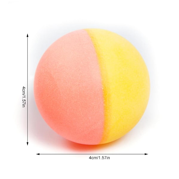 10 stk Ping Pong-baller Fargede Ping Pong-baller DIY-spill Morsomme Kunst Ping Pong-baller Underholdning Bordtennisballer for barn Party Favoritt