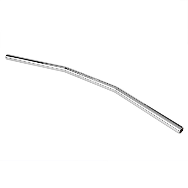 7/8 tommer 22MM Motorcykel Retro Bøjningsstyre Styre Bar Sølv