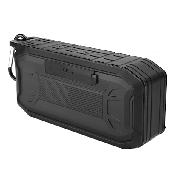Bärbar X2 Trådlös Bluetooth 5.0 Högtalare Subwoofer Utomhus IPX7 Vattentät Stereo Svart