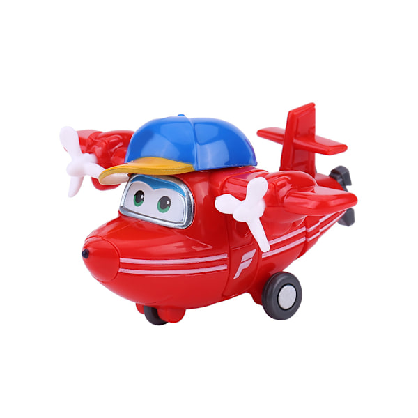 Miniplane Legetøj Animation Action Figur Transformerende Robot Flyvemaskine Børnelegetøj (#1)