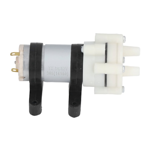 Lille membranpumpe mikro temaskine til akvarielaboratorium Analytisk 6 mm ID 8,5 mm OD R385 DC12V