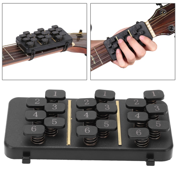 Nybörjargitarr ackordväxlare set: Förbättra din inlärningsresa med detta läromedel för musikinstrument