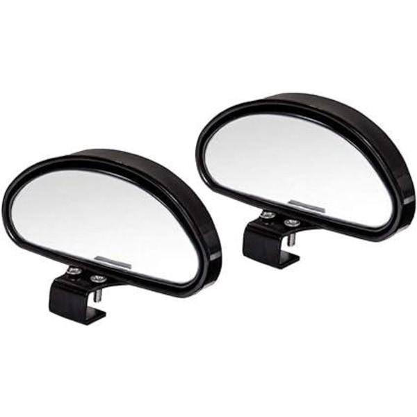(2st)WildAuto Mirror Accompanied Driving Mirror Blind Spot Mirror Accompanied Driving Speel för alla bilar- Justerbar vinkel konvex spegel