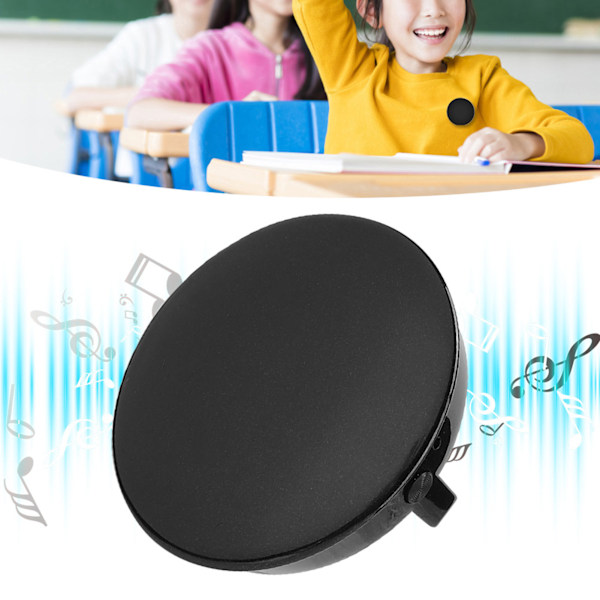 Q3 Badge Recorder Mini Tecknad Professionell HD Brusreducering Lång Distans för Studenter (32GB) 32 Go