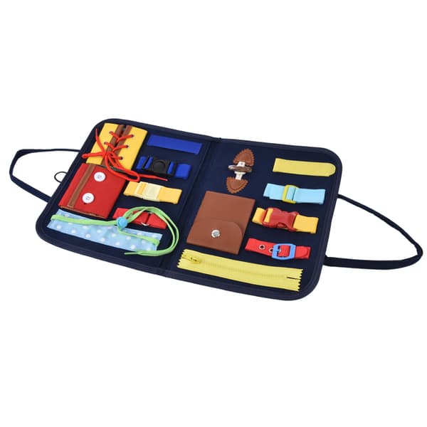Pedagogisk sensorisk tavla Baby Activity Board Intelligence Development Toy for ToddlerC