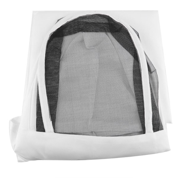 (XL) Birøkterklær - hvit175-185cm, bibeskyttelsesutstyr for profesjonelle birøktere med slørhette