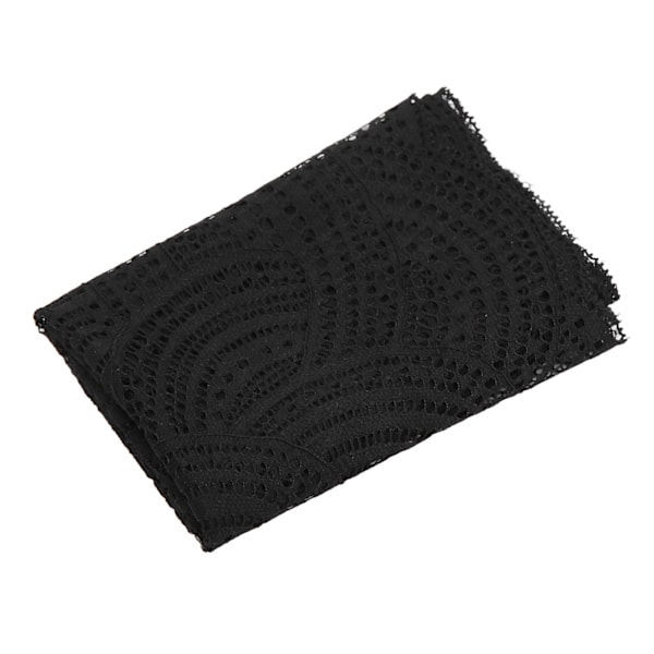 Spetsband Nylonmaterial Elegant Stil 10 Yards 24cm/9.4in Bred Mjuk Bekväm Svart Sömnad Spetskant för Hantverk