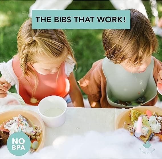 Waterproof Silicone Bib for Feeding