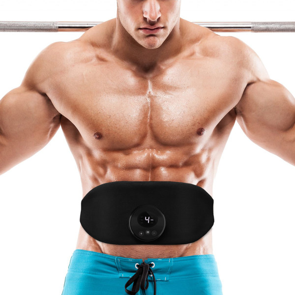 Sähköinen laihdutushierontavyö säädettävä lihasstimulaattori EMS Trainer Gymnic painonpudotus vartalon muotoilija