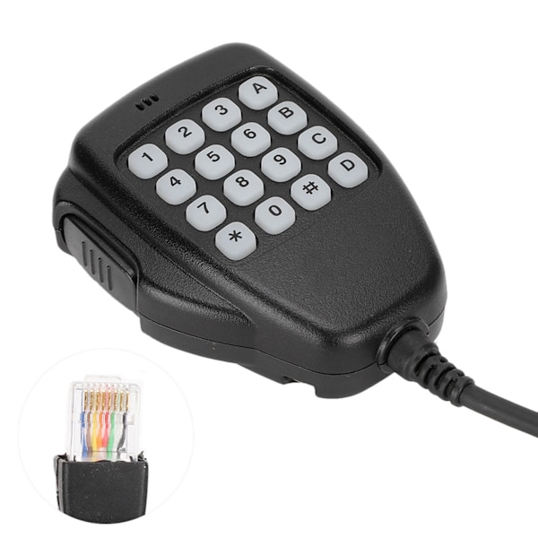 HM‑118TN DTMF 8-Pin Mikrofon för ICOM IC‑706 IC‑706MKII IC‑706MKIIG IC‑208H MIC