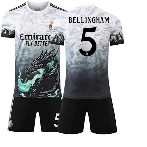 Real Madrid specialutgåva Dragon 5 tröja, barn och vuxna, fotbollströja 20