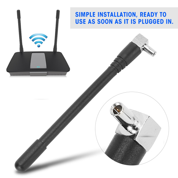 4 kpl Miniantenni Langaton Reititys Verkkokortti 3G/4G Ulkoiset Wifi-antennit Y404 TS9