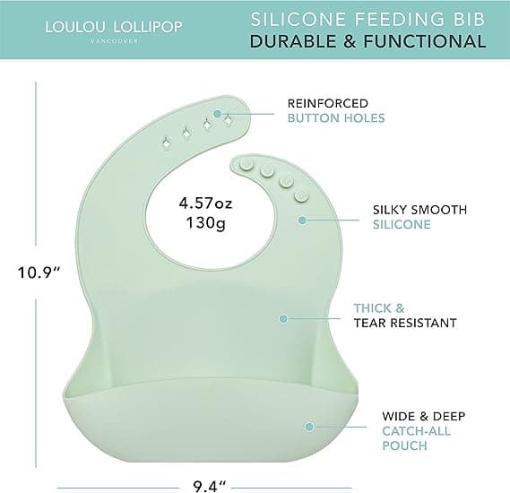 Waterproof Silicone Bib for Feeding