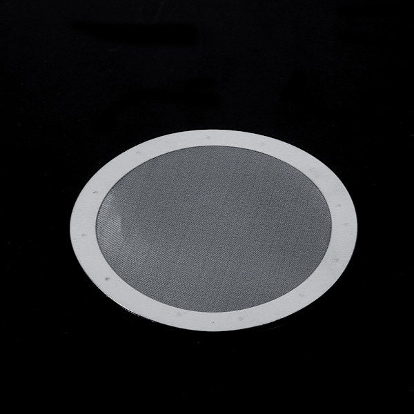 Solid Ultra Fine Rustfrit Genanvendeligt Metal Stål Kaffe Filter Mesh Til AeroPress