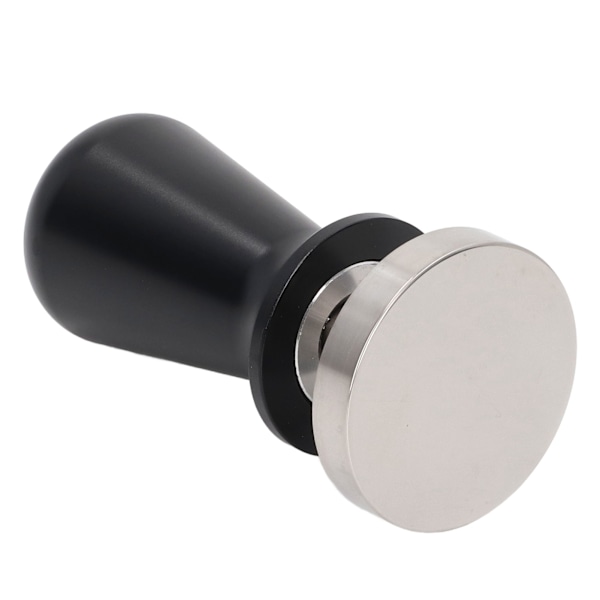 Kaffe Pulver Hammer Konstant Elasticitet Rostfritt Stål Kaffe Tamper för Hem Svart 58mm/2.3in