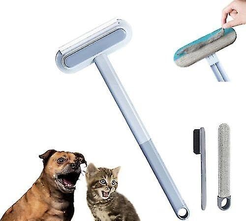 Pet Hair Cleaning Brush with Scraper