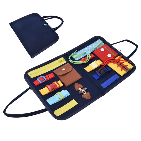 Pedagogisk sensorisk tavla Baby Activity Board Intelligence Development Toy for ToddlerC