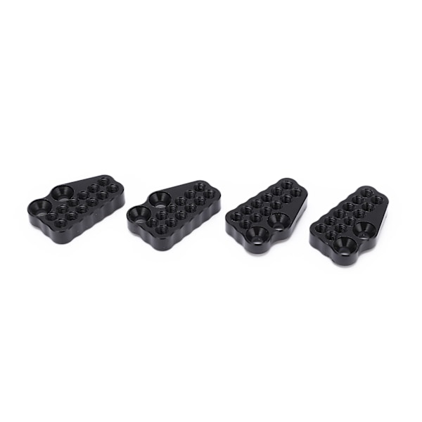 4st RC 1/10 aluminiumlegering stötdämparfäste för Axial SCX10 III AXI03004 CAPRA 1/10 RC biluppgraderingsdelar