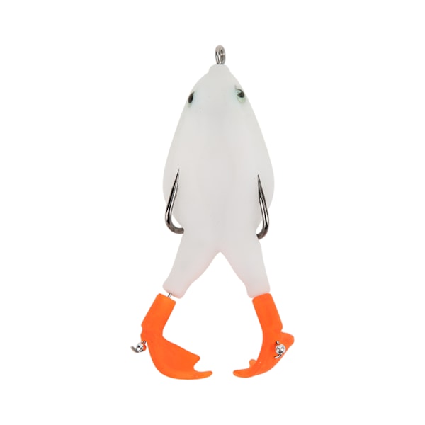 Dubbelpropellergroda lockar Flexibel Tjock Hållbar Artificiell Simulering Fiskebeten7#