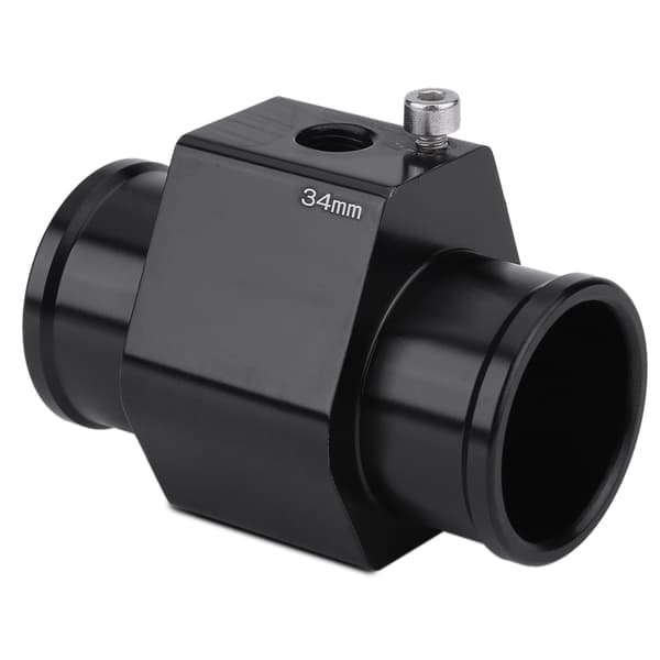 Bil Vand Temp Temperatur Samle Rør Slange Sensor Måler Adapter 34mm