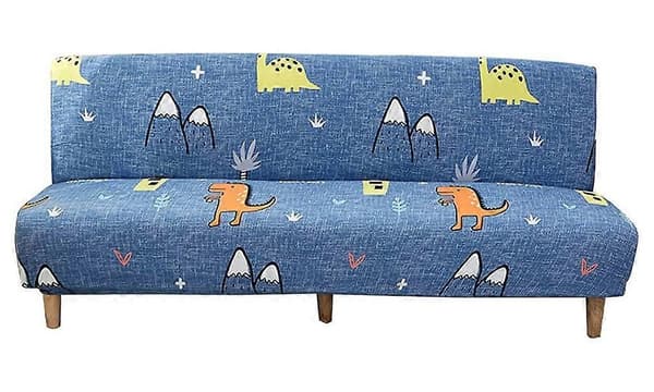 Armless Sofa Cover Stretch Sofa Cover 2-seater 3-seater Armless Sofa Bed