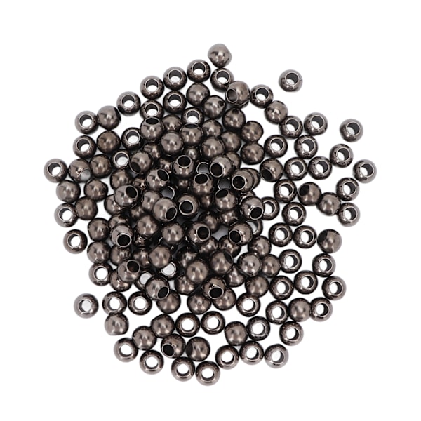 200 st Resin Pärlor Bred Användning Glansig Yta Robust Hållbar Livfull Färg Hantverkspärlor för Smycken Kläder Väska 12mm Pistol Färg