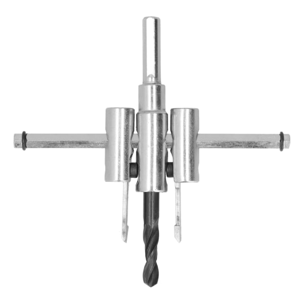 Justerbart sirkelhullsskjæresett for trebor, rund kutting Trebearbeiding DIY-verktøy 40-120 mm