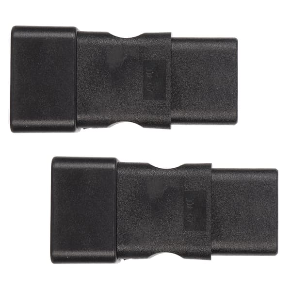 2 stk IEC320 C20 til IEC320 C19 Strømadapter C20 til C19 Strømpluggadapter for UPS PDU Server Datamaskin Sokkel