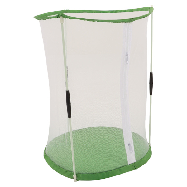 Sylindrisk sommerfugl- og insektsobservasjonsbur Transparent nettinghabitatbur for prydplanter