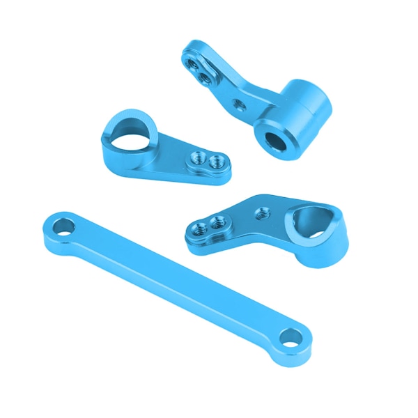 Aluminiumlegering Styrservo Saver Komplett för FS 53633/51805/51806 1/10 skala RC-bil (blå)