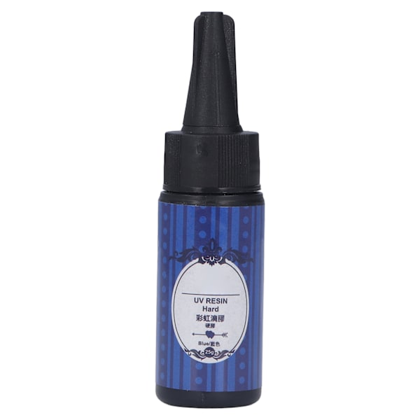 25g UV-lim Säker Giftfri Flaskförsegling Läcksäker Snabbtorkande Färg UV-härdande Resin Kristallim Blå