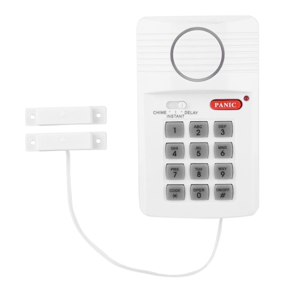3-i-1 sikkerhedstastatur Døralarmsystem til hjemmekontor