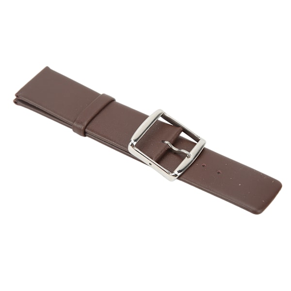 Läderarmband för klocka med snabbspänne, läderklockarmband, armband, utbytesarmband för Huawei GT 2 för Gear 46 22 mm, silverspänne
