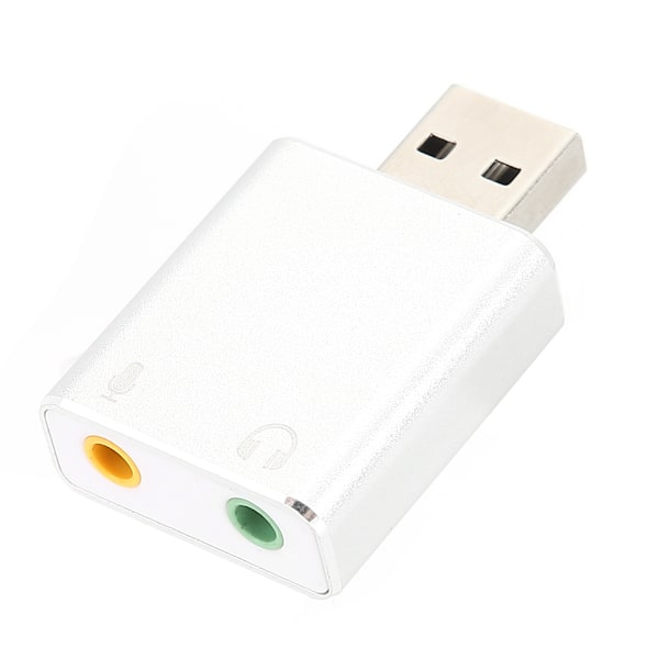USB Lydkort 7.1 Kanal DriveFree Lydinterface Lydkort Adapter til Notebook