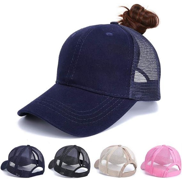 Baseball- cap Unisex hattu, urheilullinen baseball- cap Klassiset vintage urheilulippikset golf-aurinkohattuun, sininen