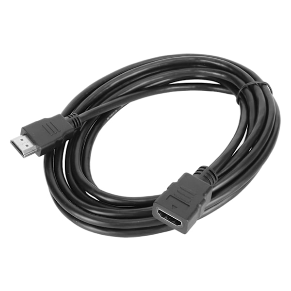 HD Multimedia Interface Förlängningskabel Hane till Hona Stabil Överföring 4K HD Multimedia Interface Adapterkabel