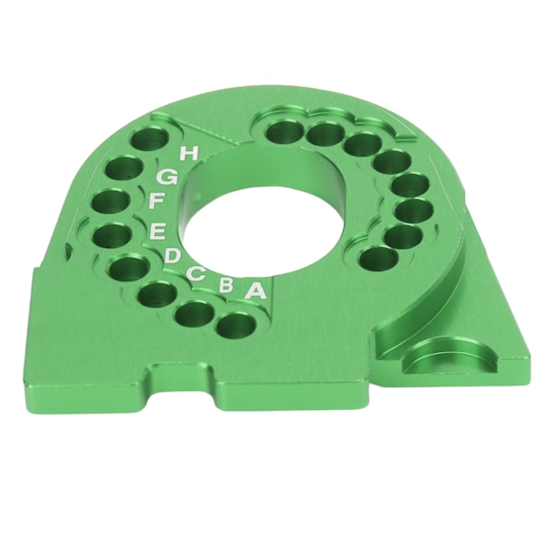 Motorplate i aluminiumlegering Motormonteringsplate for Traxxas 1/10 RC Crawler Car Replacement Green